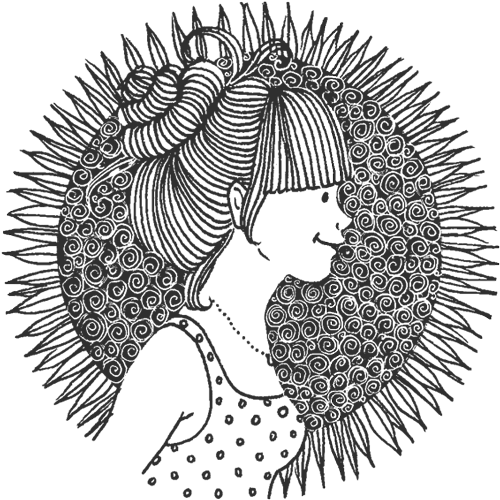 Sarah, illustration.