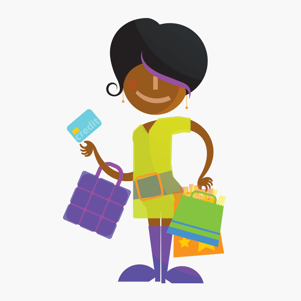 OneBigPlanet avatar: Shopping girl