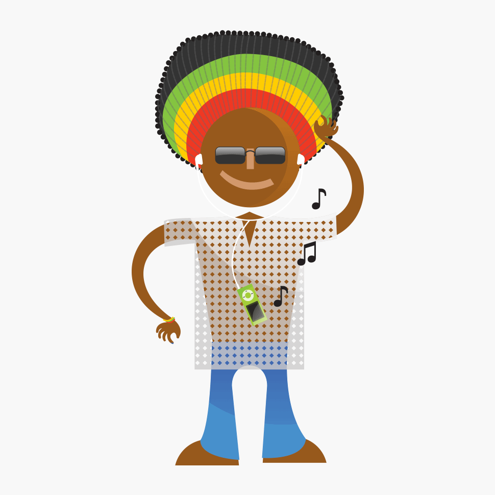 OneBigPlanet avatar: Rasta guy